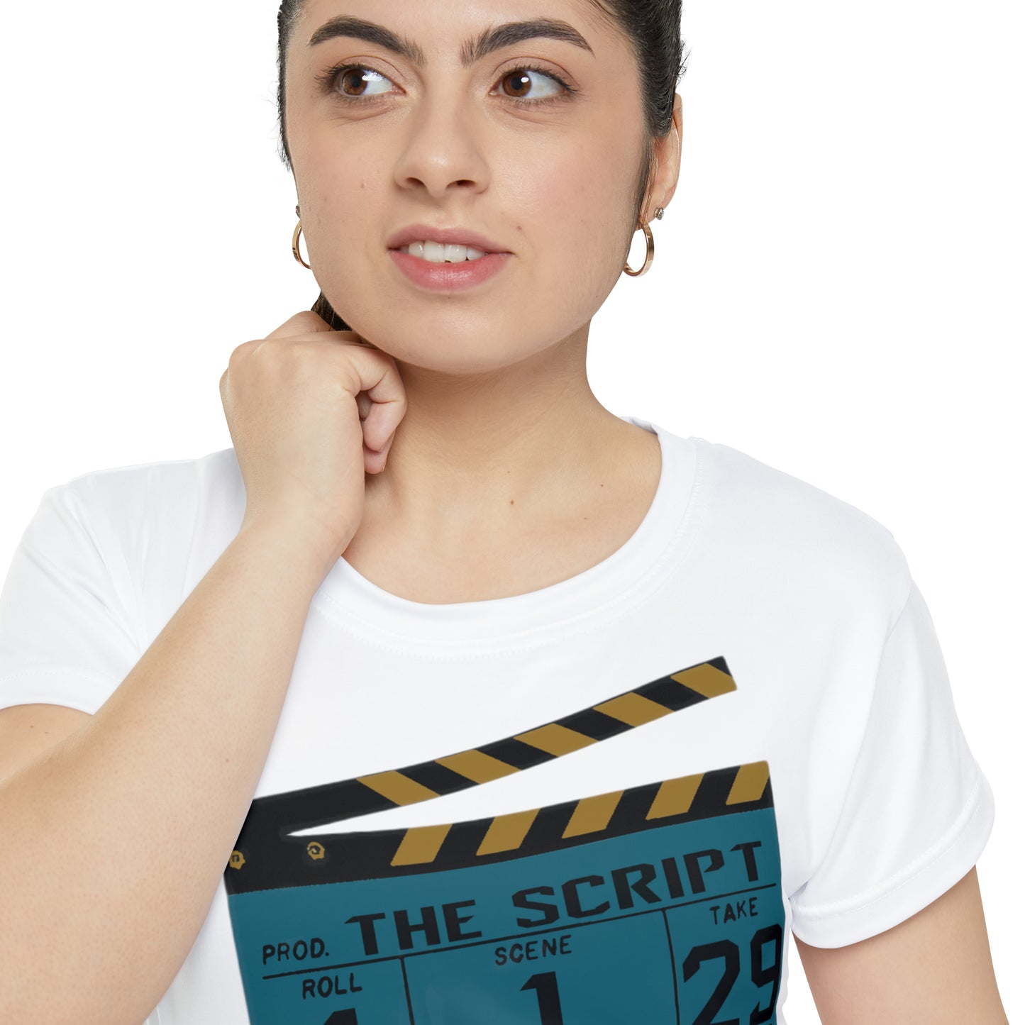 The Script Women's White Tee