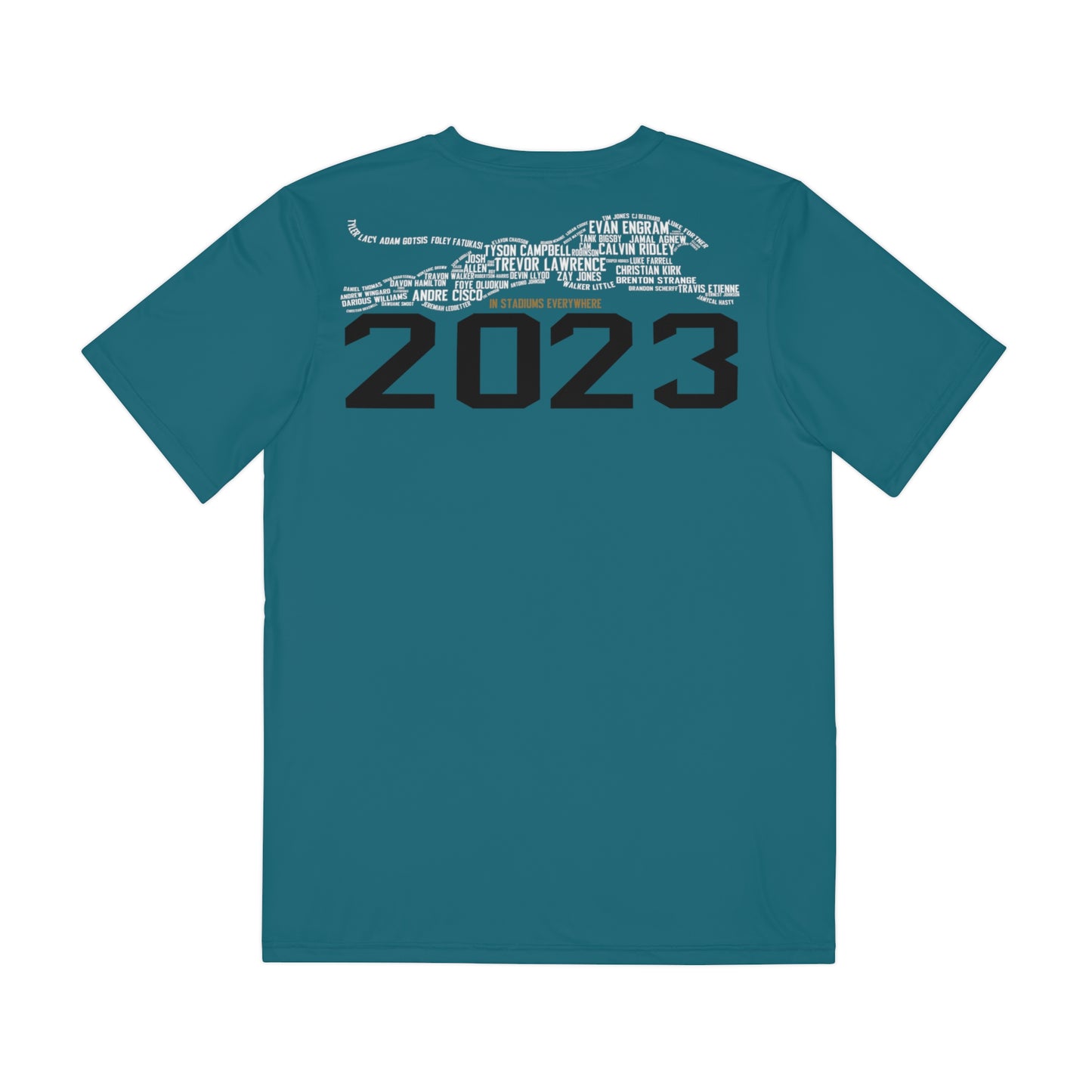 The Script Men's Teal Tee
