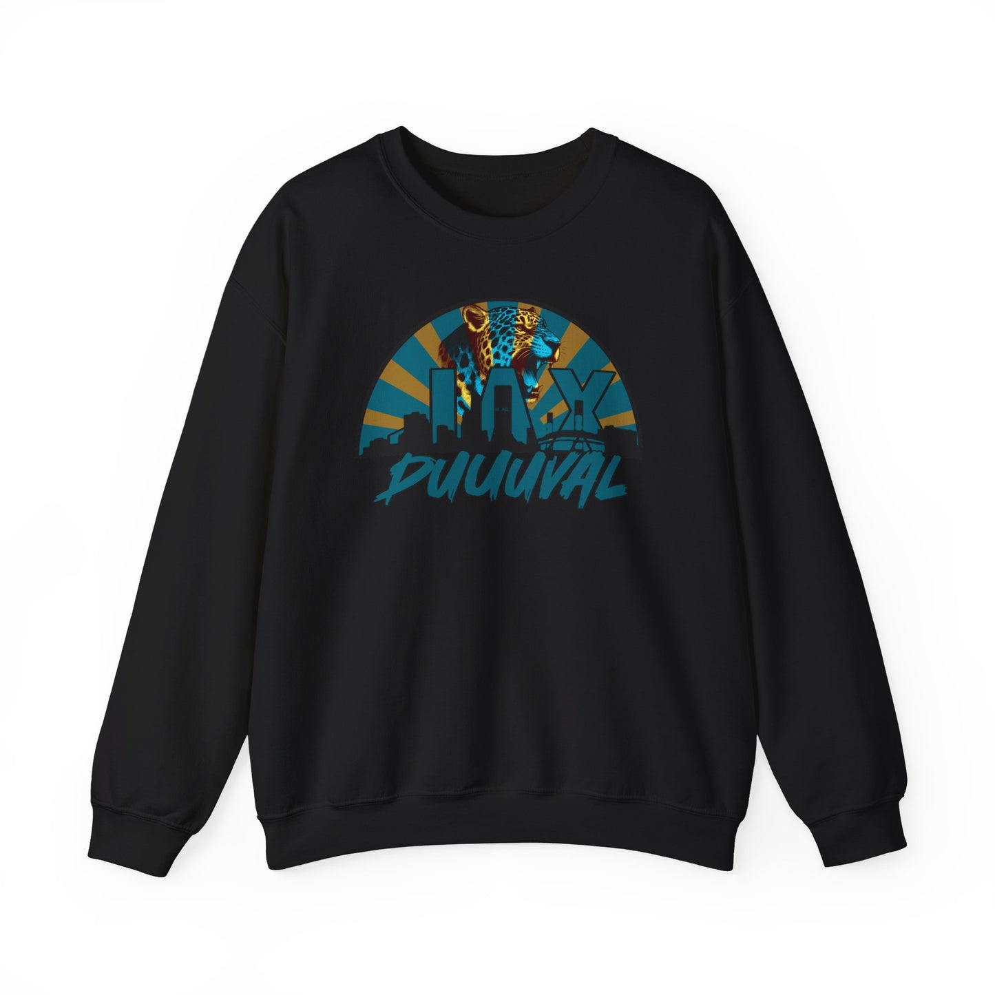 DUUUVAL Skyline Crewneck Sweatshirt - Unisex