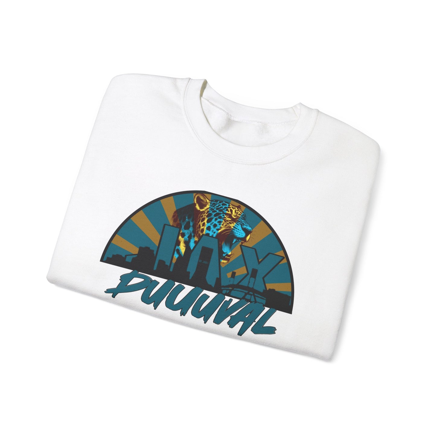 DUUUVAL Skyline Crewneck Sweatshirt - Unisex