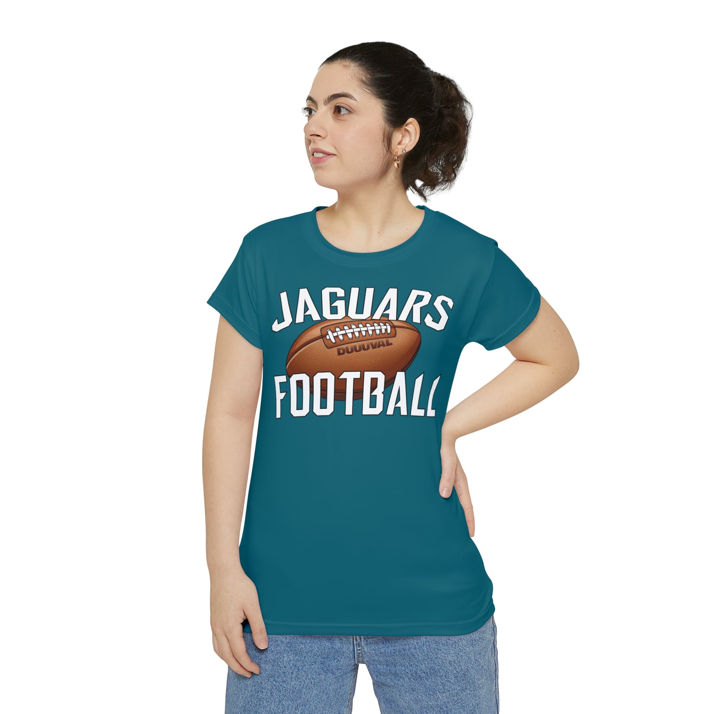 Jaguars Teal Gameday Women's Tee
