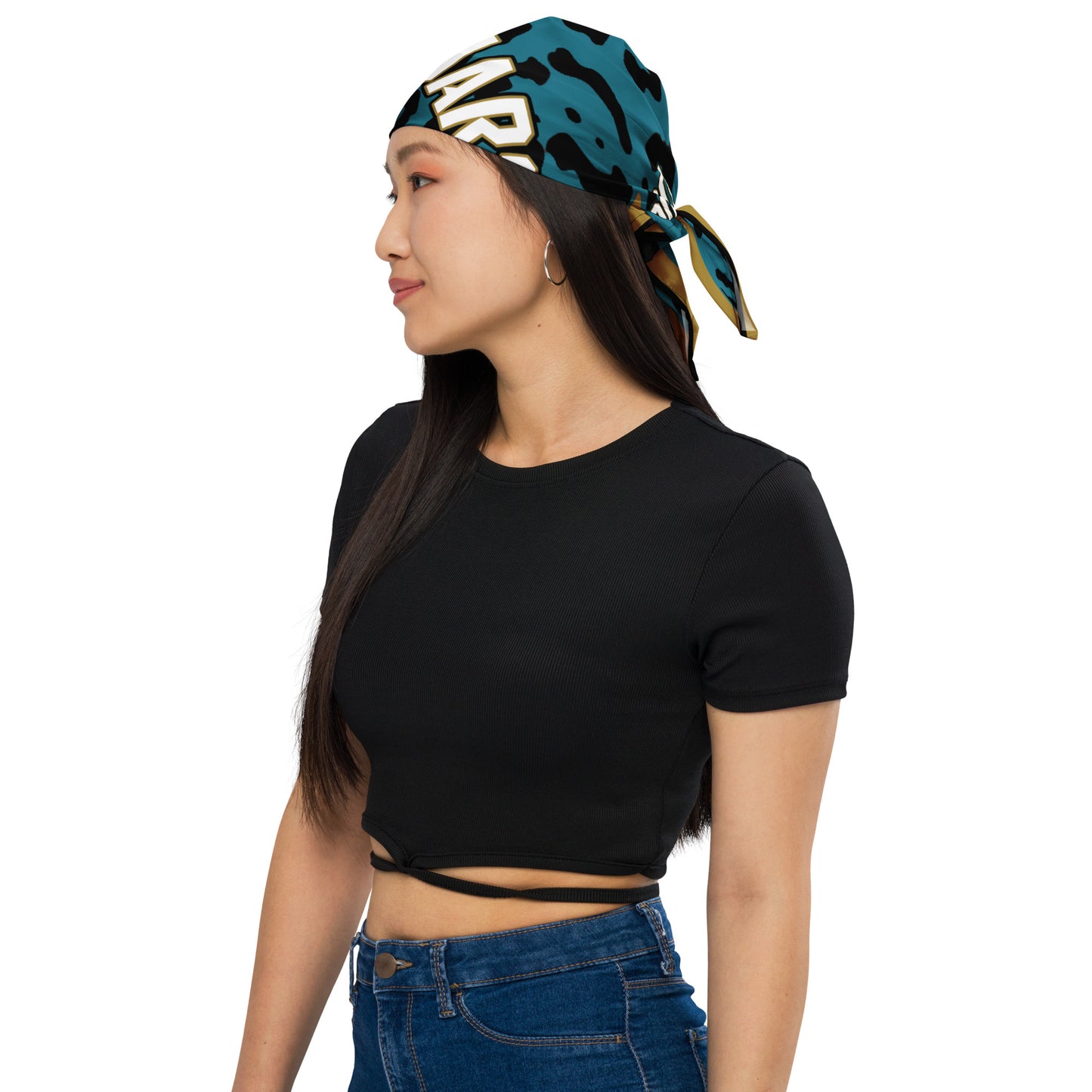 Teal Jags Bandana