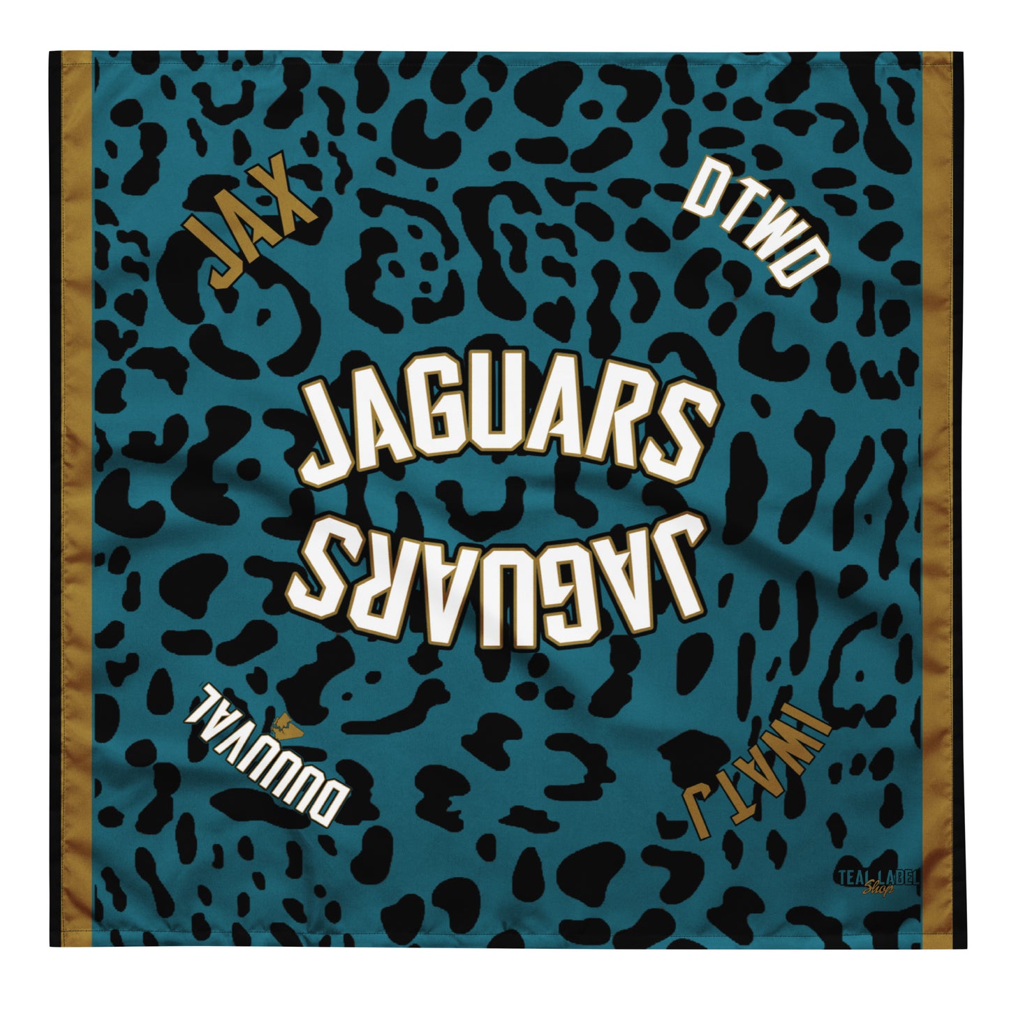 Teal Jags Bandana