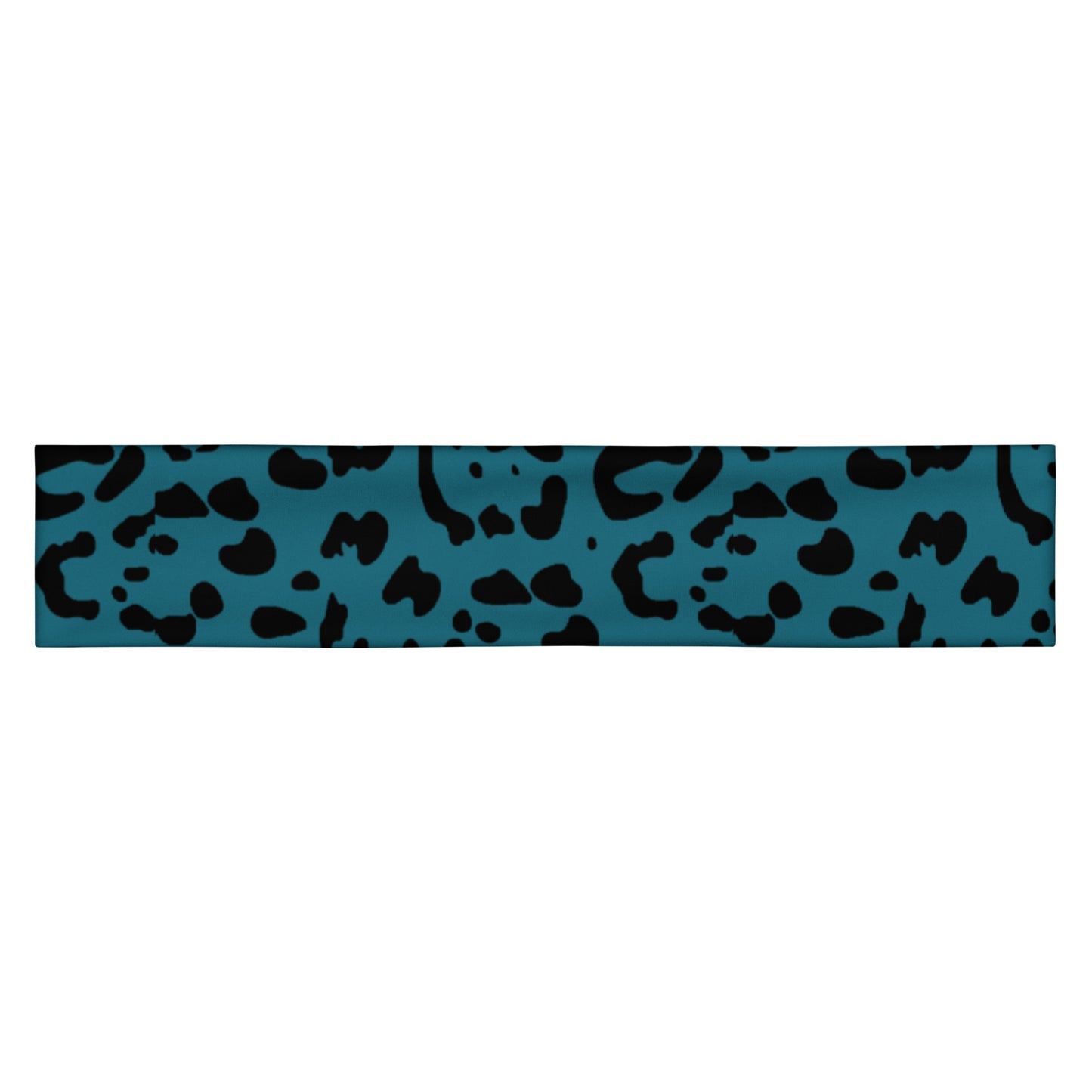 Teal Rosette Headband