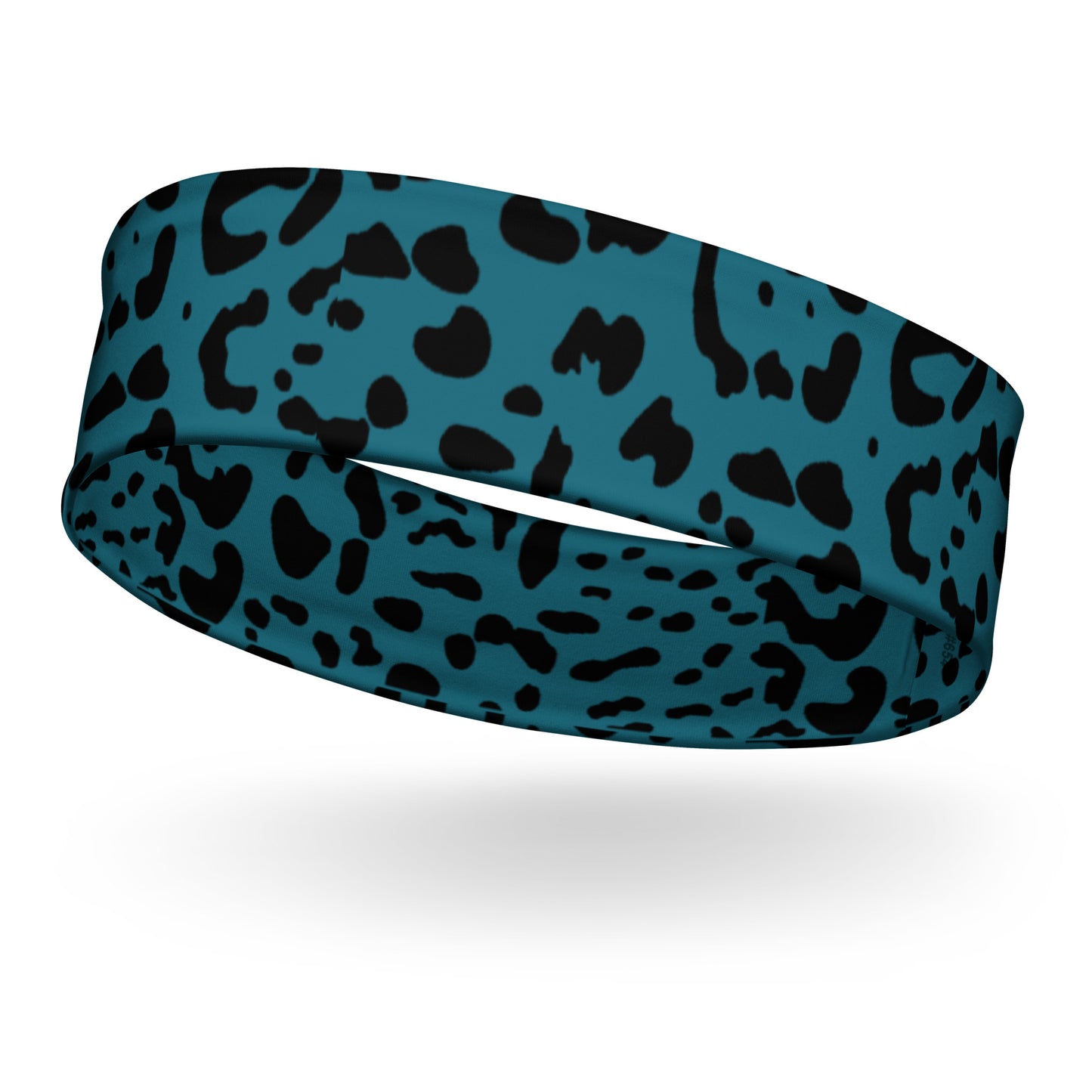 Teal Rosette Headband