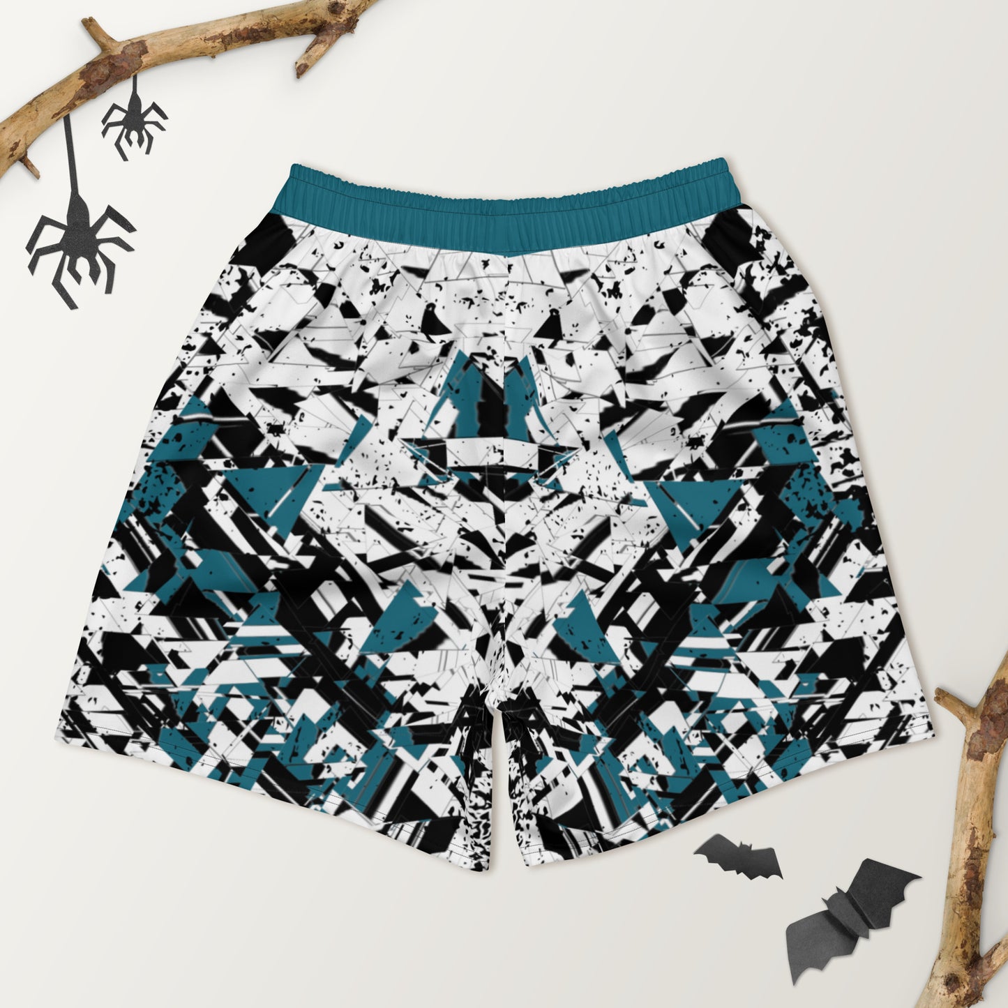 JAGS White Athletic Shorts