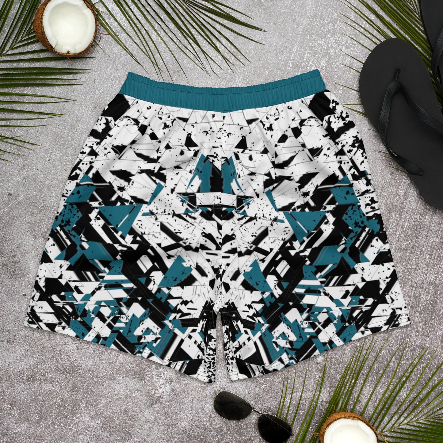 JAGS White Athletic Shorts