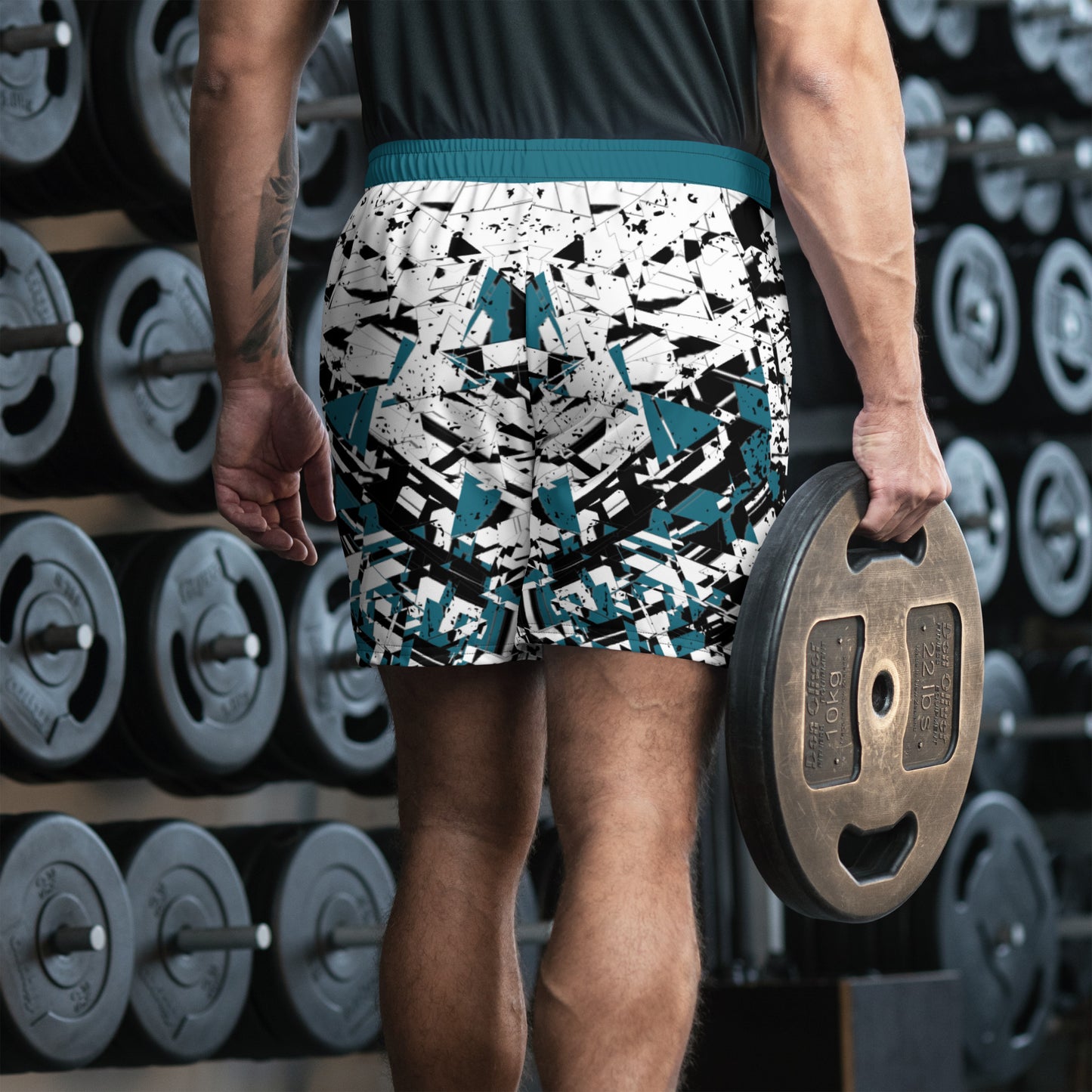 JAGS White Athletic Shorts