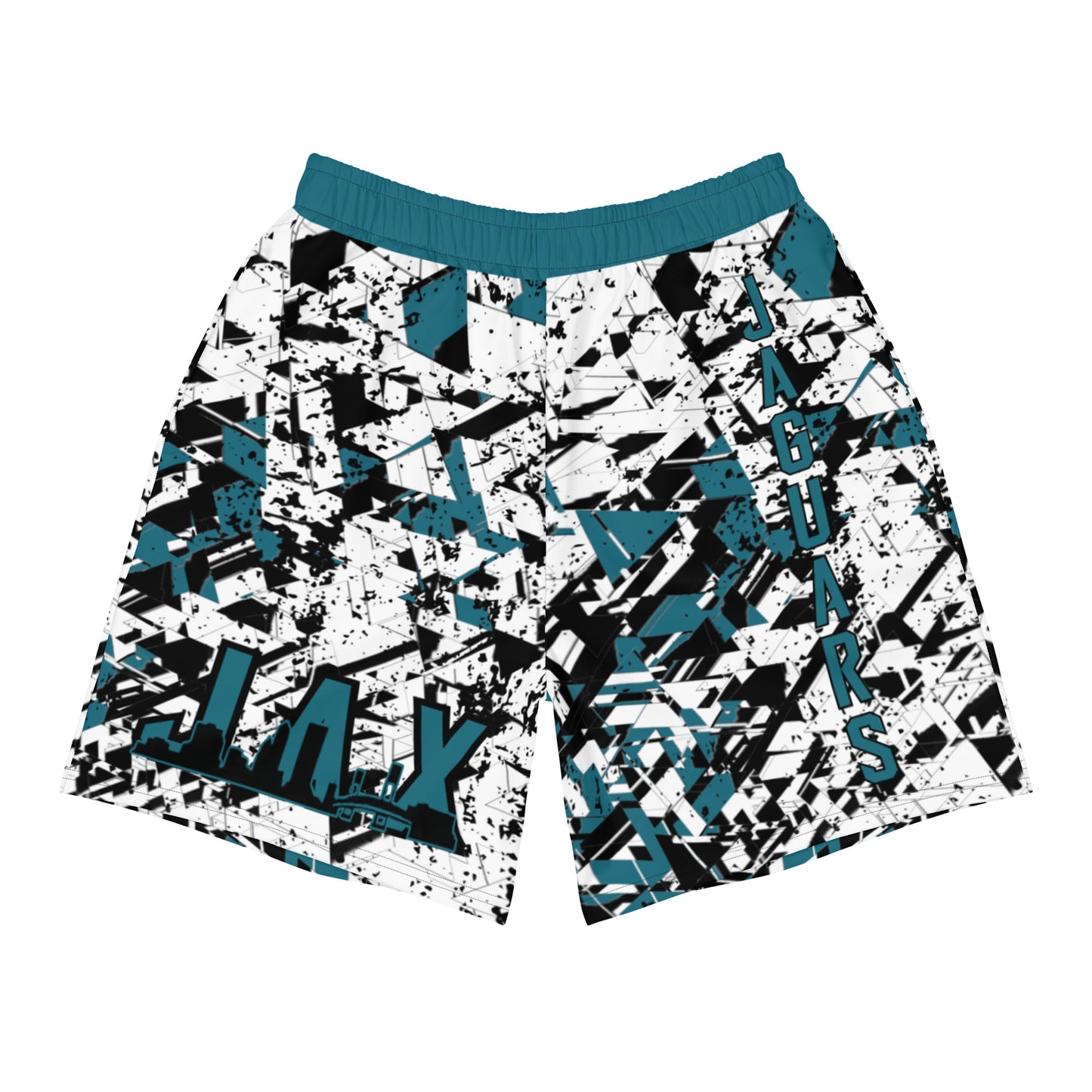 JAGS White Athletic Shorts
