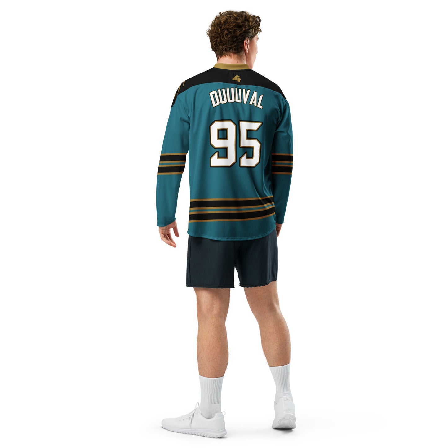Jaguars Hockey Style Jersey - Teal