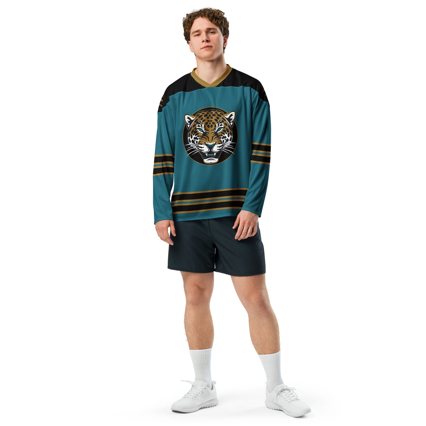 Jaguars Hockey Style Jersey - Teal