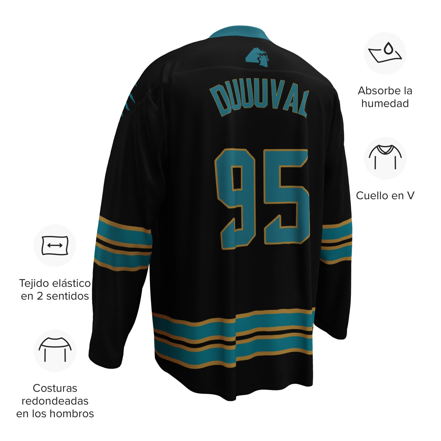 Jaguars Hockey Style Jersey - Black
