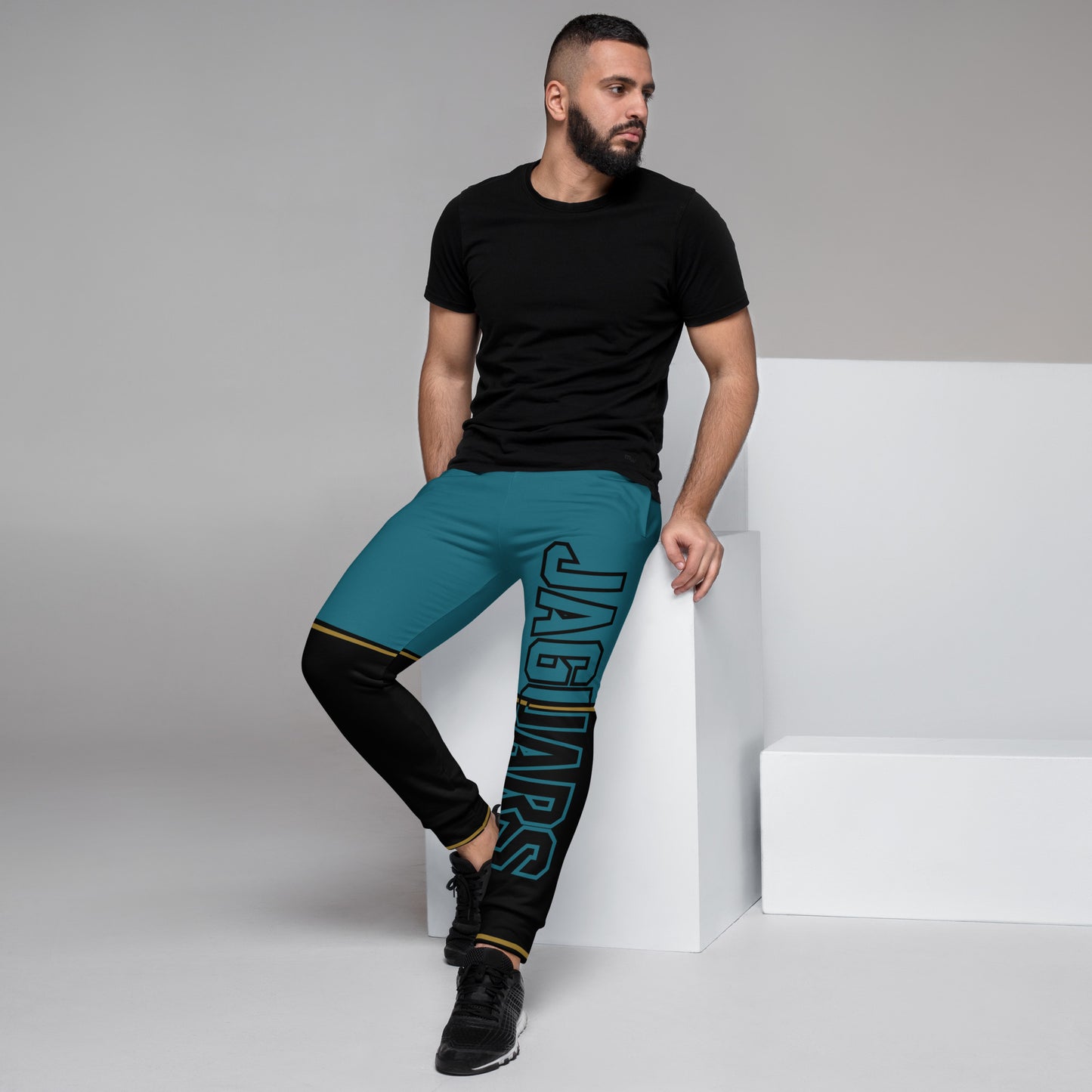 Jaguars Men's Joggers - Teal/Black