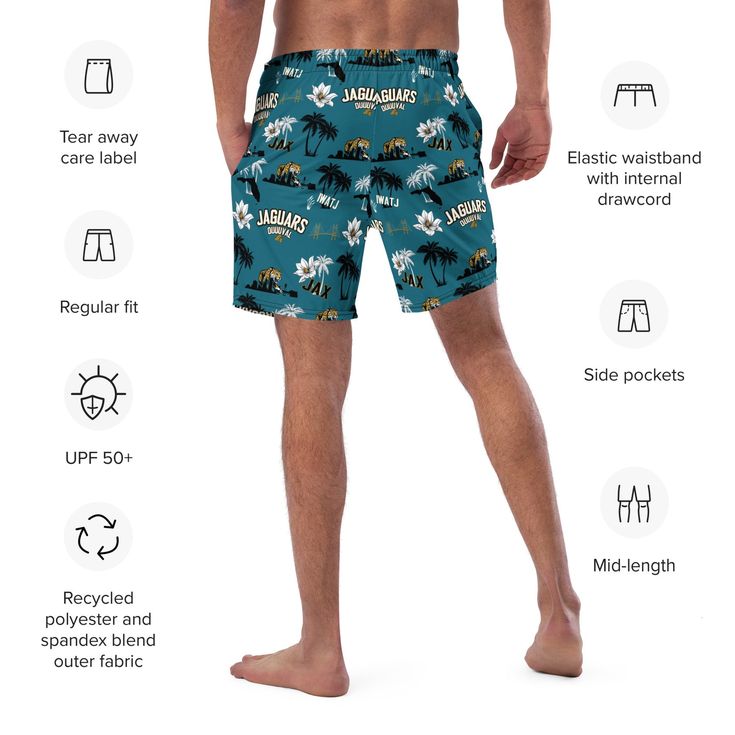 DUUUVAL MANA Swim Trunks