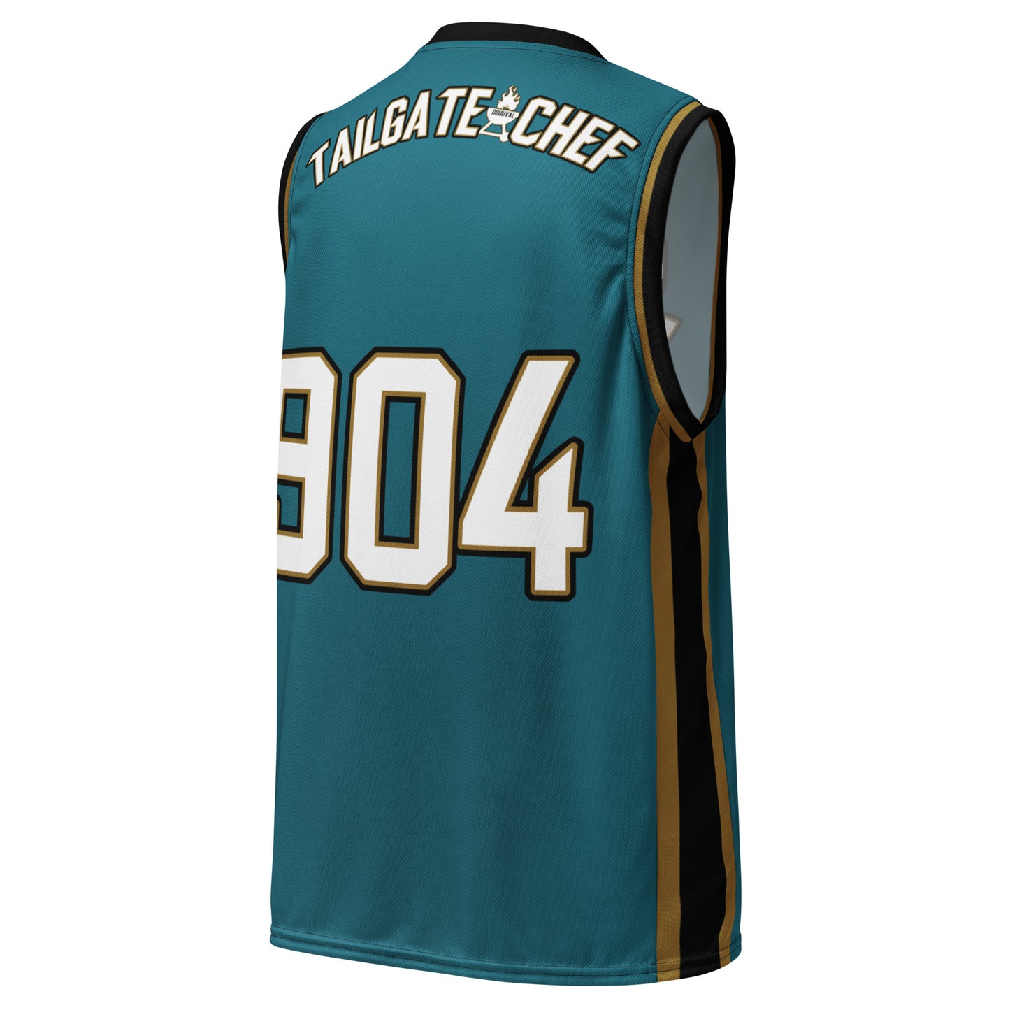 The Tailgate Chef OG Teal Basketball Jersey