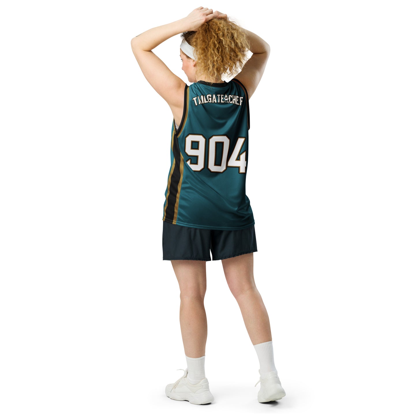 The Tailgate Chef OG Teal Basketball Jersey