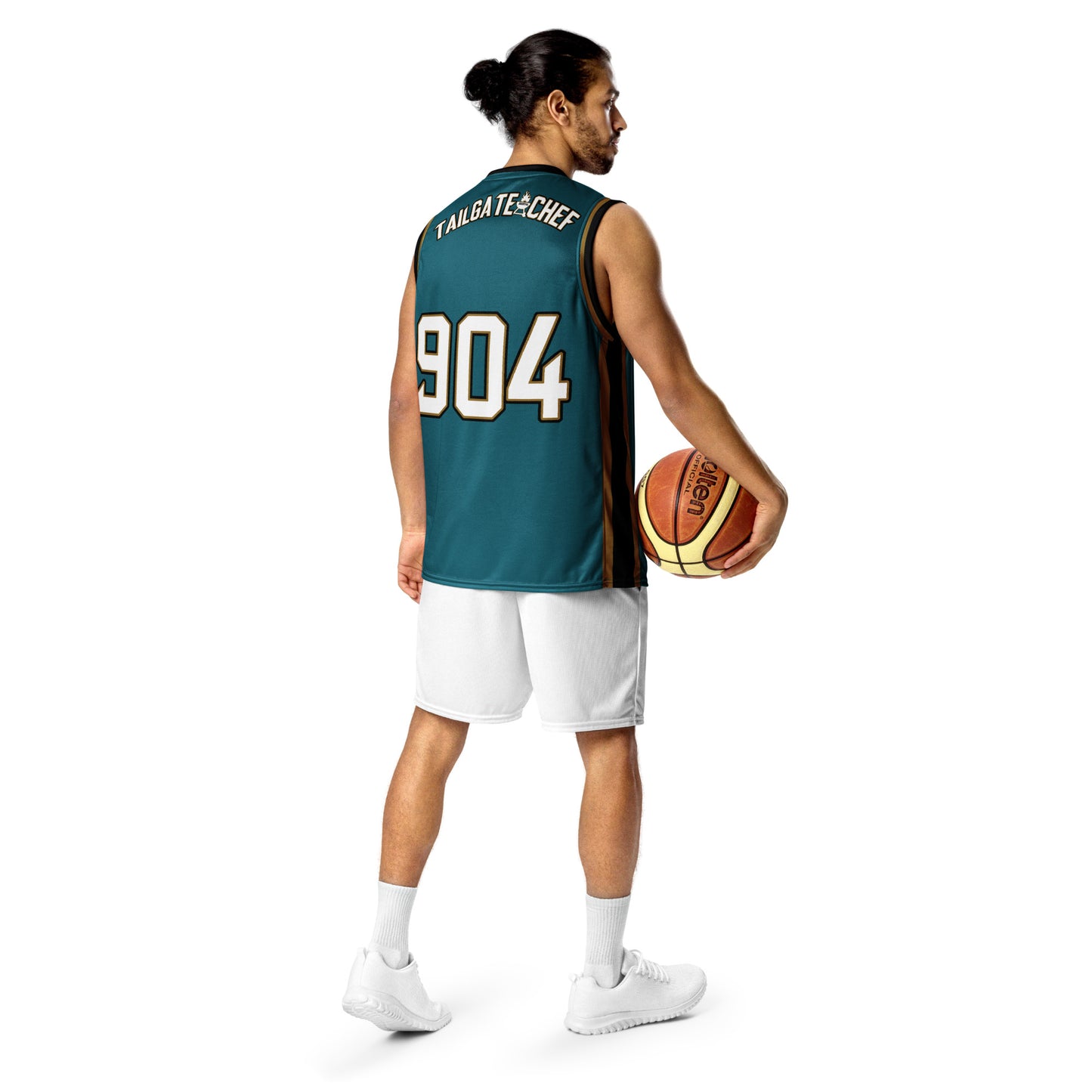 The Tailgate Chef OG Teal Basketball Jersey