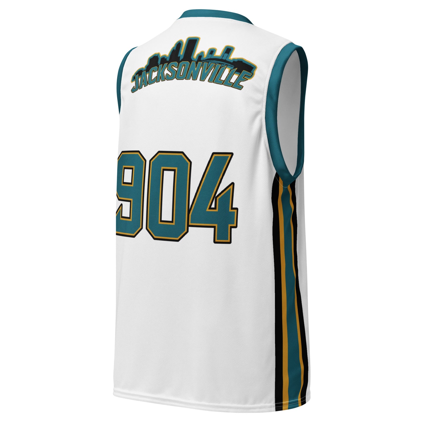 Duval Vibes White Basketball Jersey
