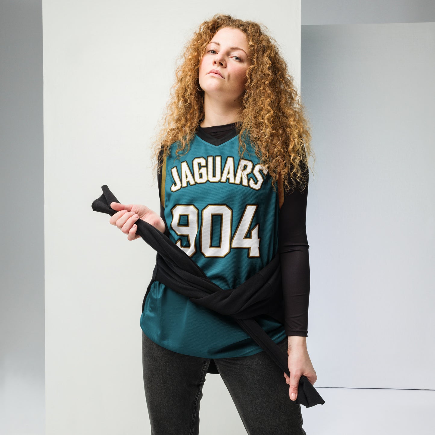 DUUUVAL OG Teal Basketball Jersey