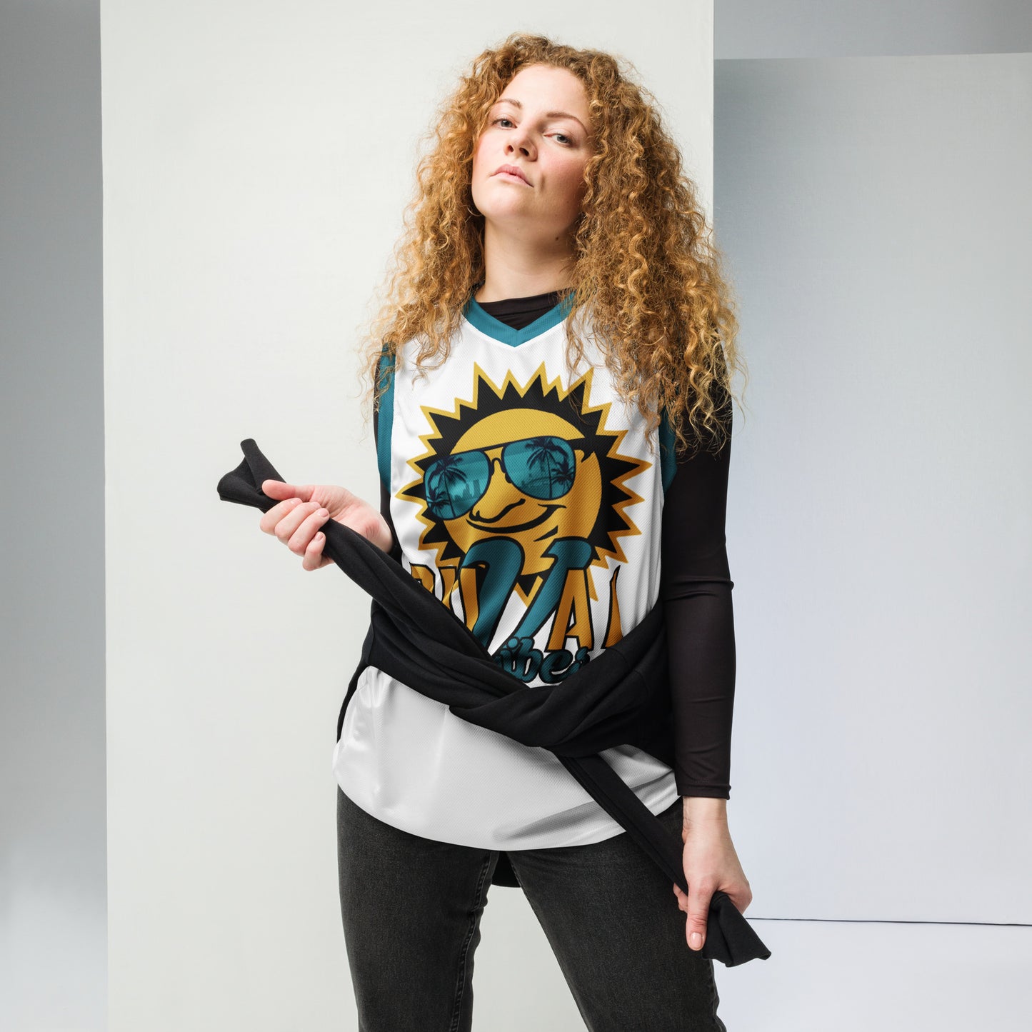 Duval Vibes White Basketball Jersey