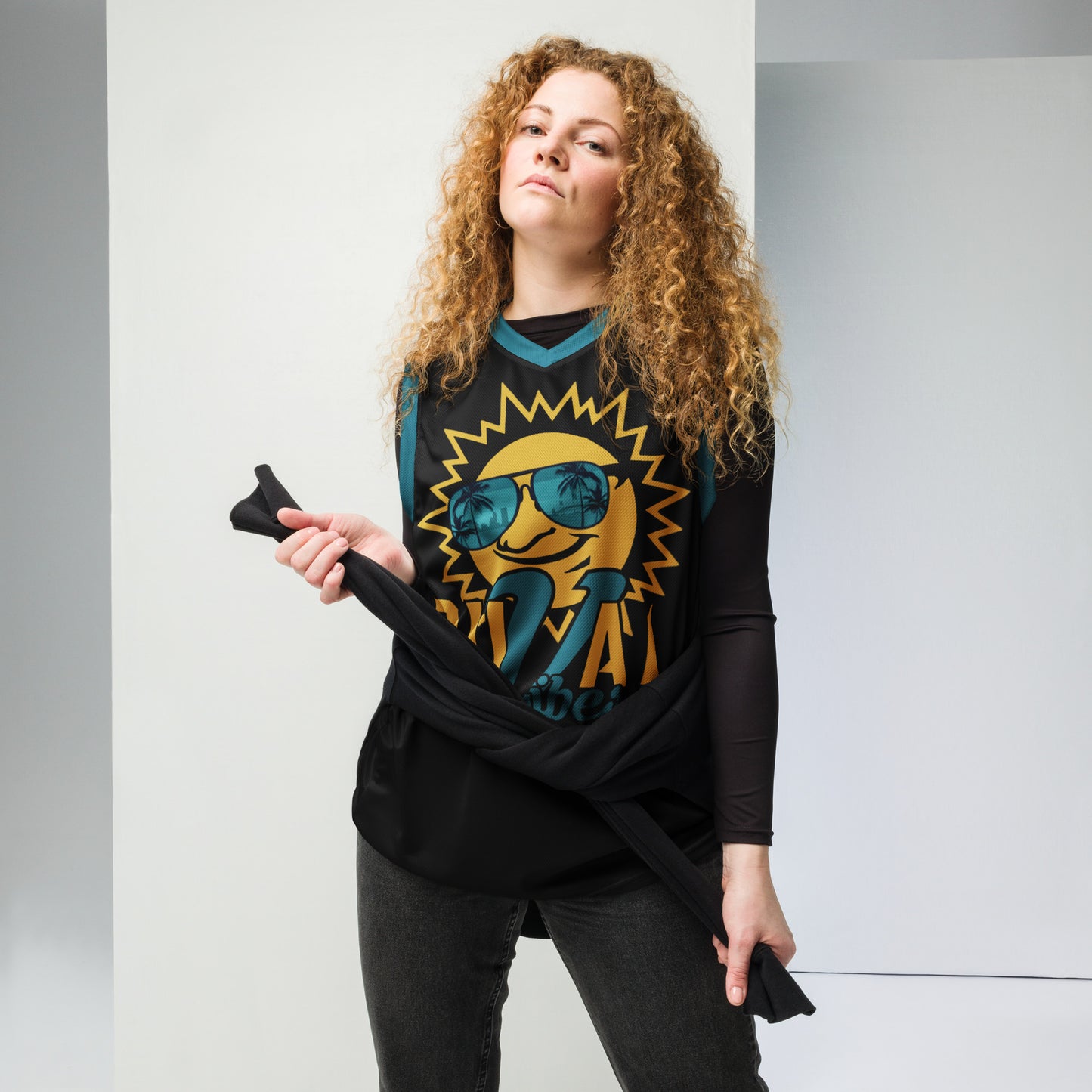 Duval Vibes Black Basketball Jersey