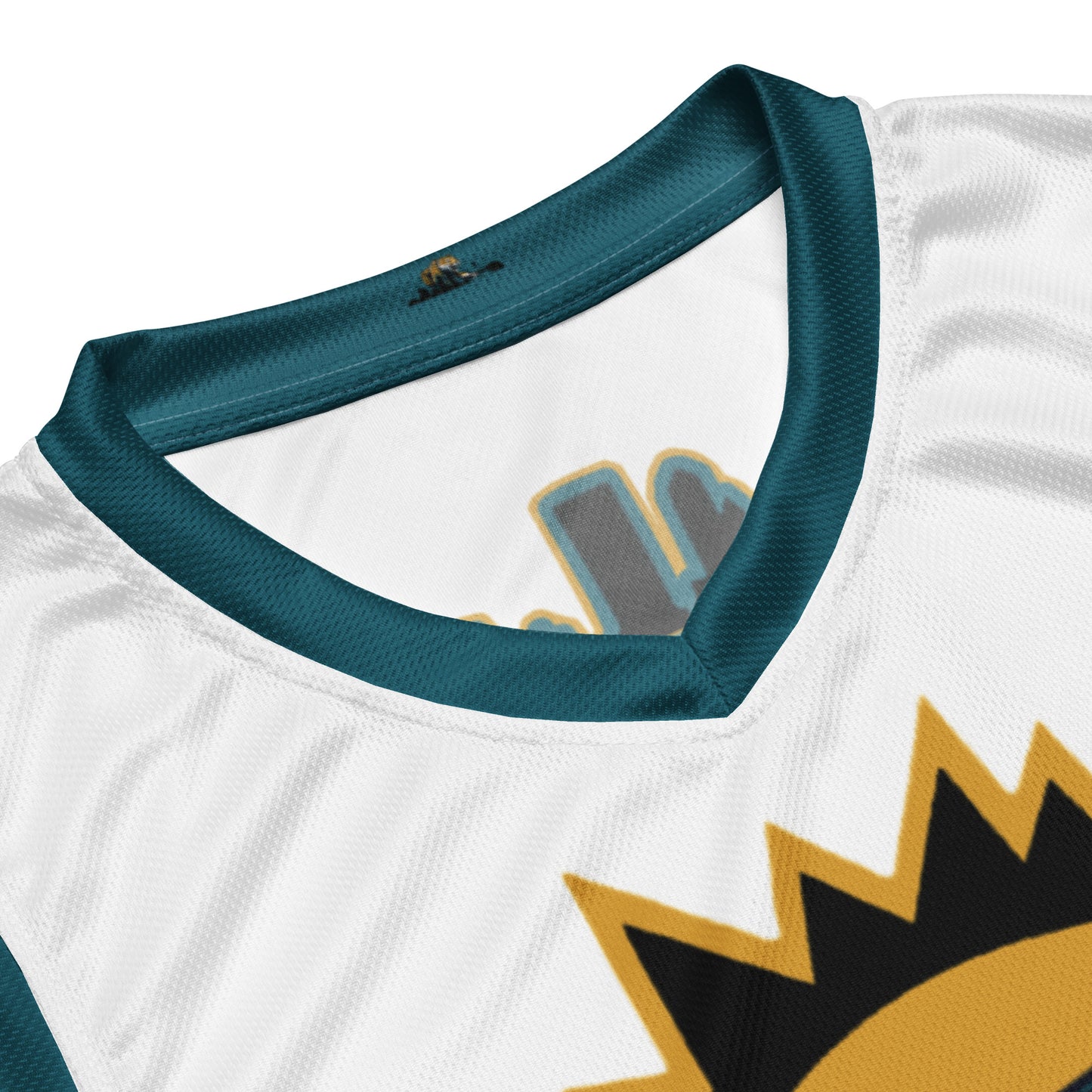 Duval Vibes White Basketball Jersey