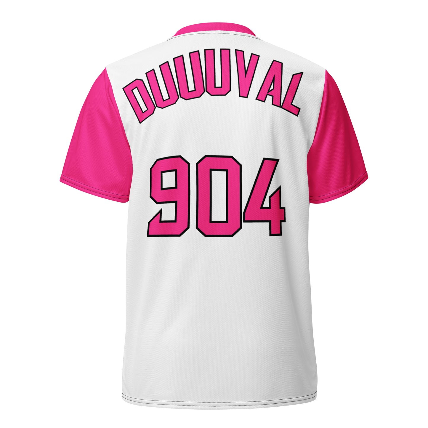 Jaguars White/Pink Sports Jersey