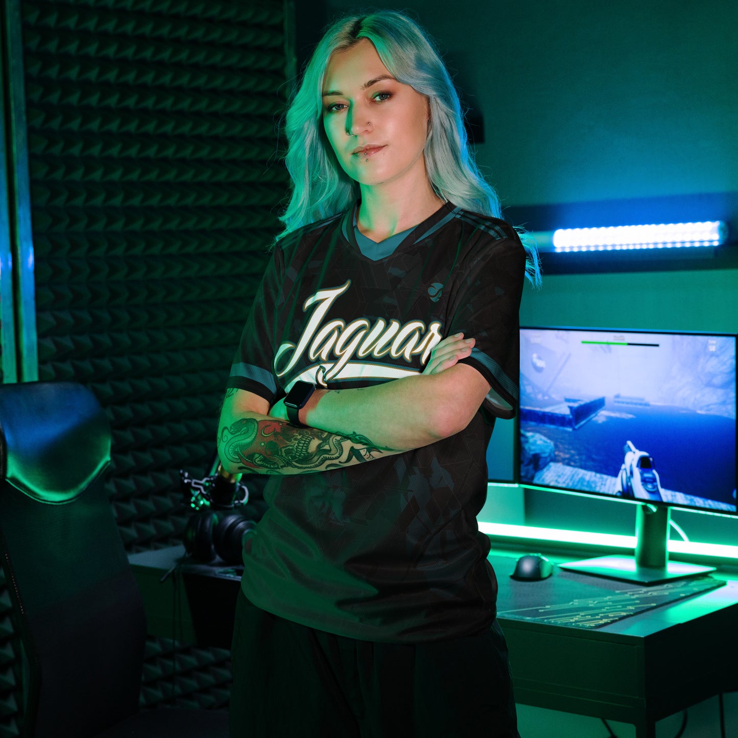 JAX 904 Black Sports Jersey