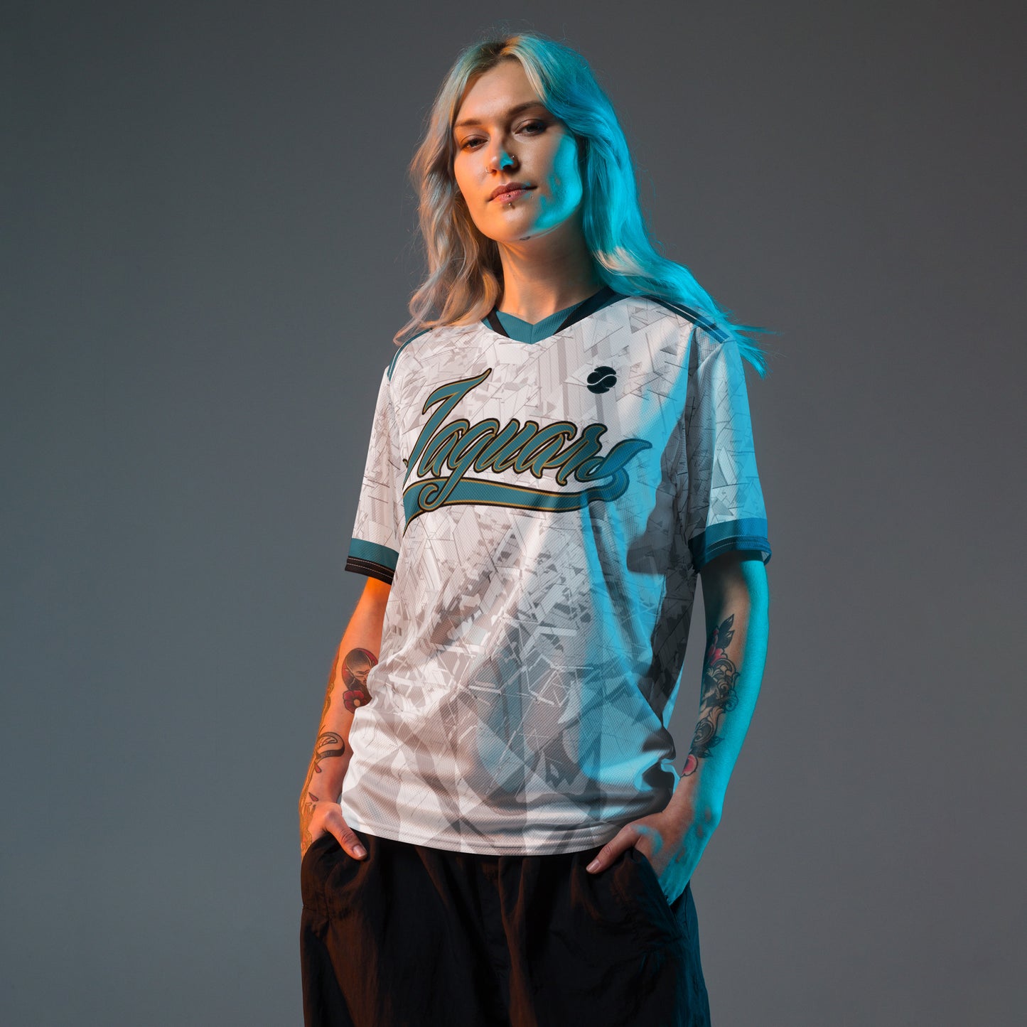 JAX White Sports Jersey