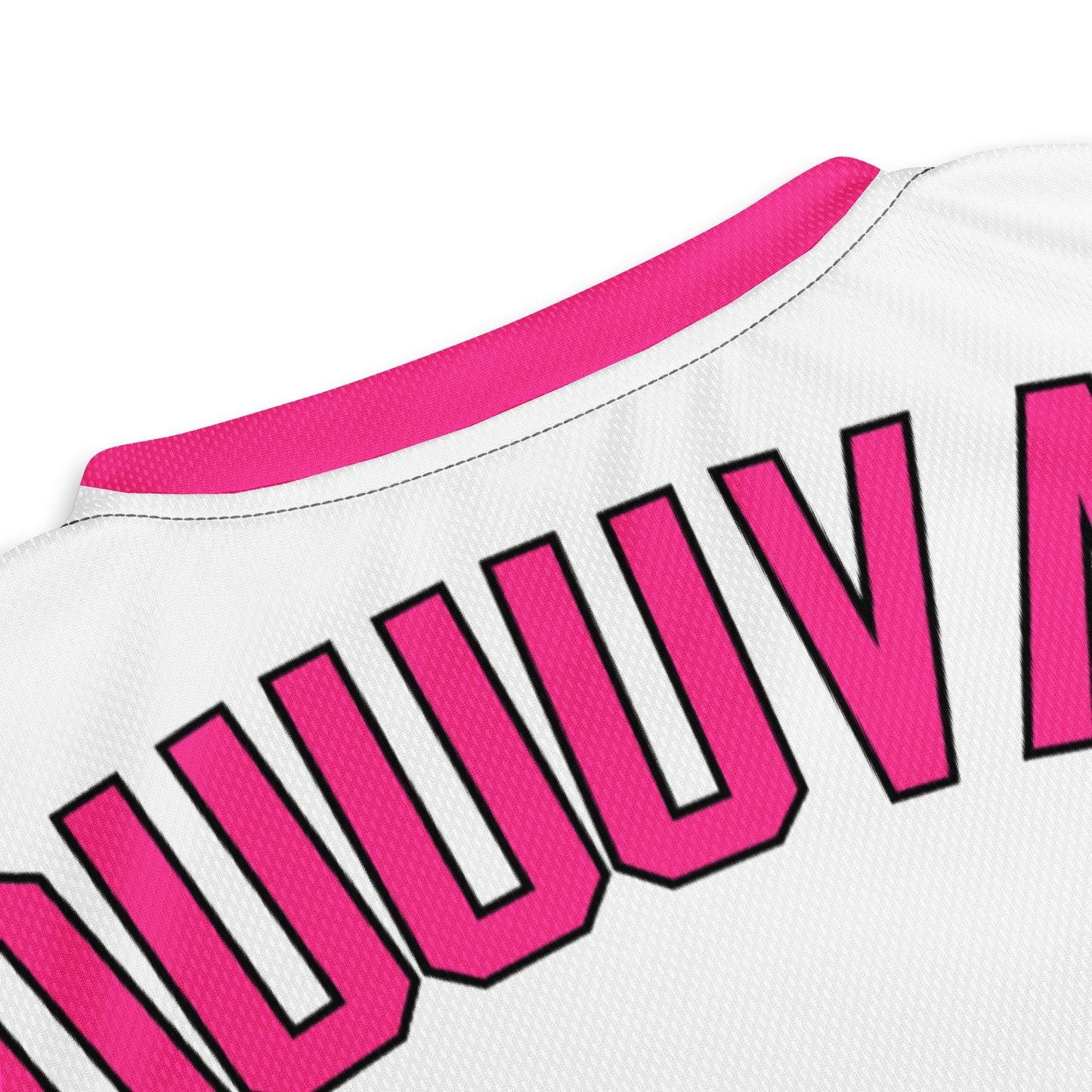 Jaguars White/Pink Sports Jersey