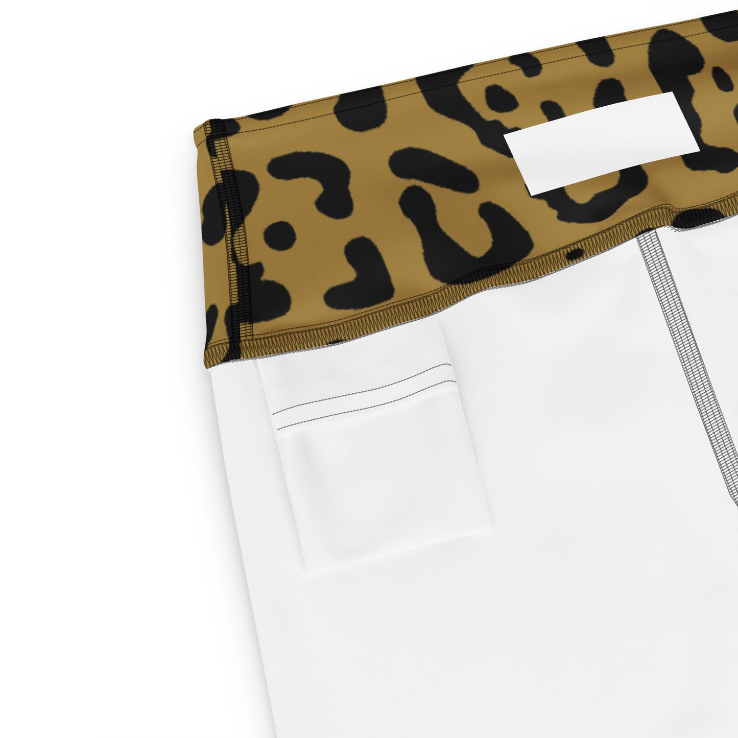 Gold and Black Rosette Leggings