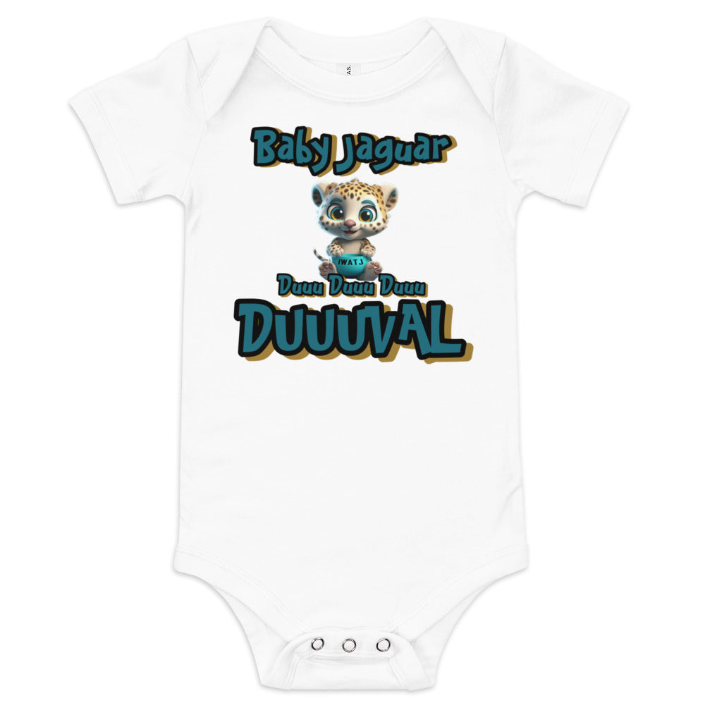 Baby Jaguar Short Sleeve Onesie