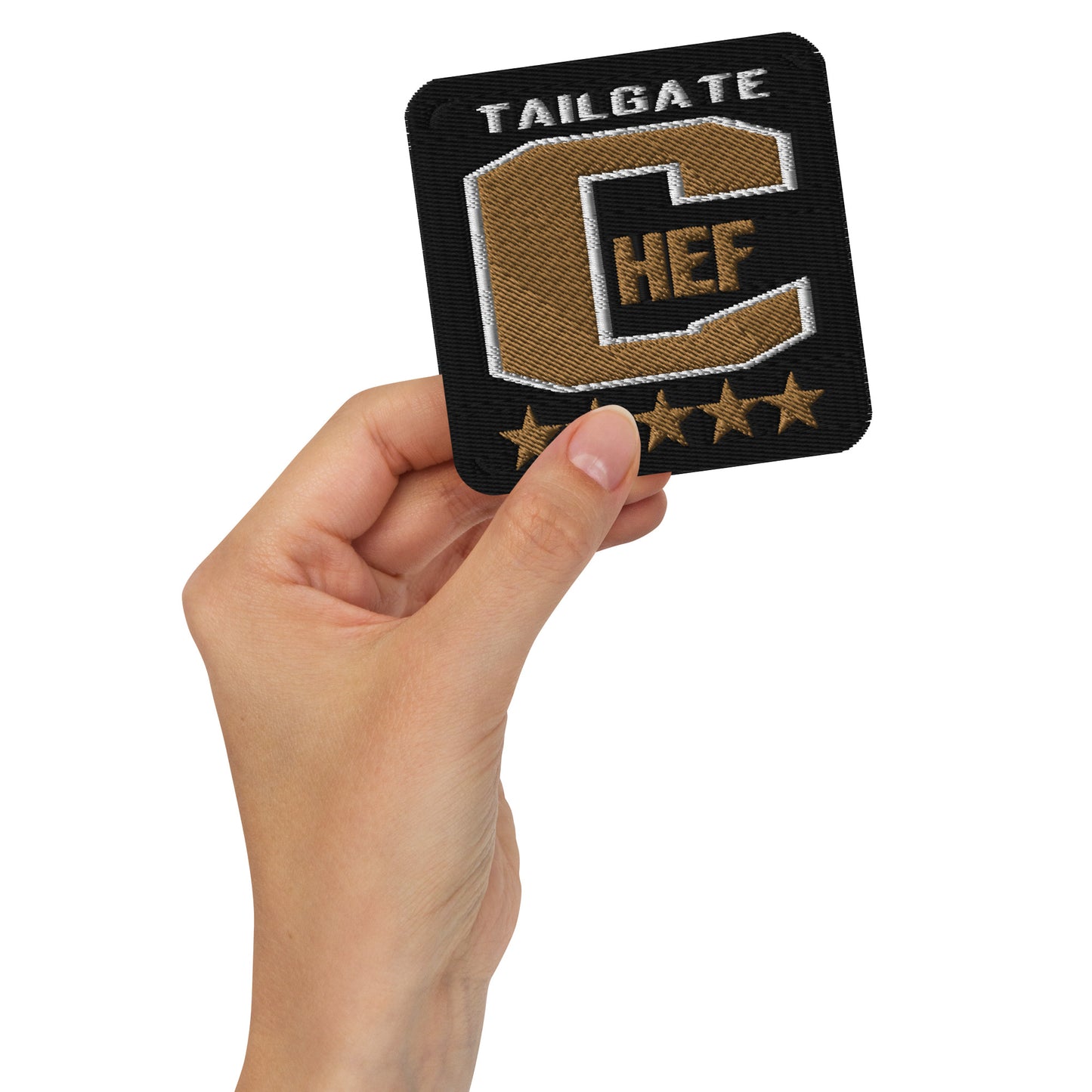 The Tailgate Chef Embroidered Patch