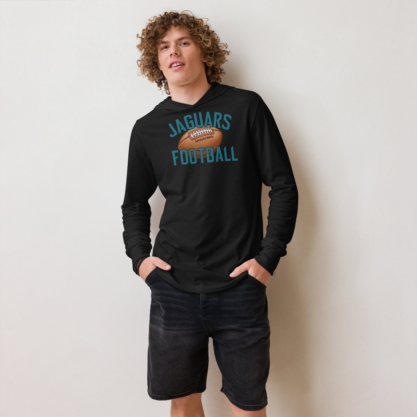 Jaguars Gameday Hooded Long Sleeve Unisex Tee