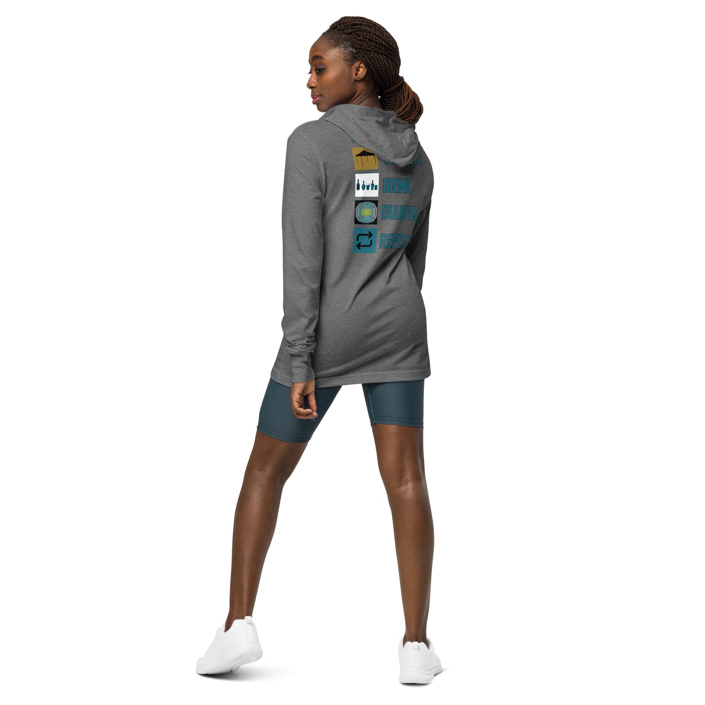 Jaguars Gameday Hooded Long Sleeve Unisex Tee