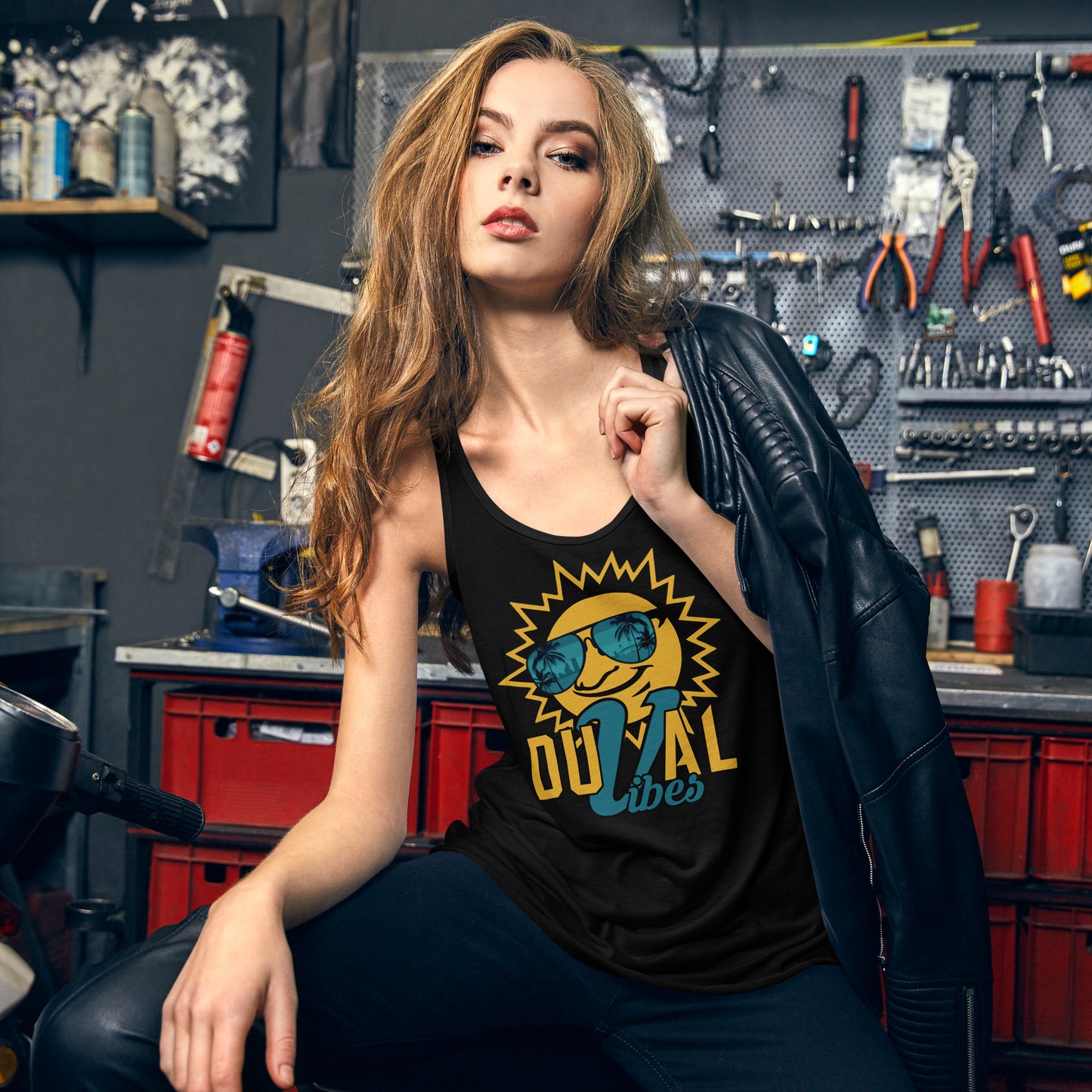 Duval Vibes Women's Racerback Tank