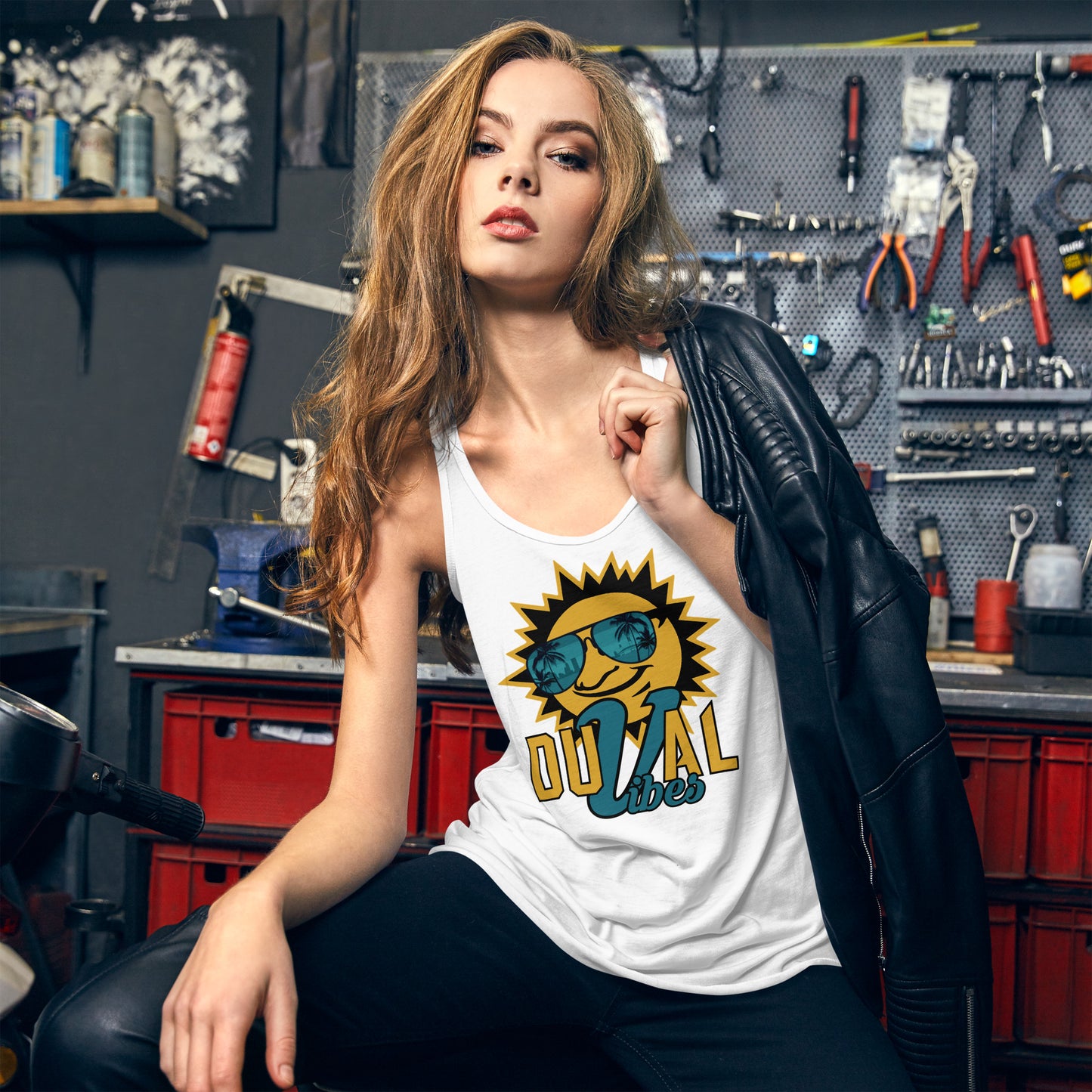 Duval Vibes Women's Racerback Tank