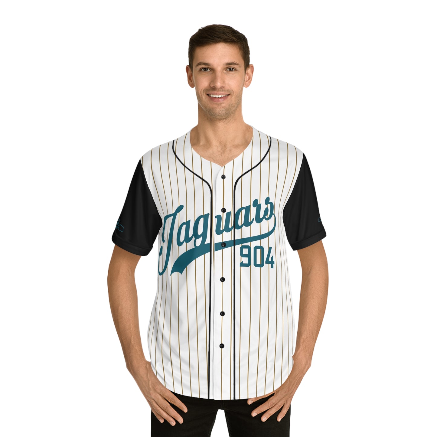 The Jaguars White Baseball Jersey