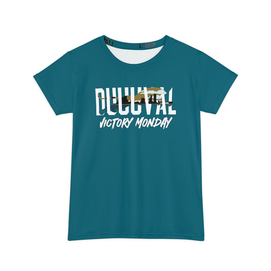 Victory Monday Teal Women's Tee