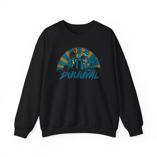 DUUUVAL Skyline Crewneck Sweatshirt - Unisex