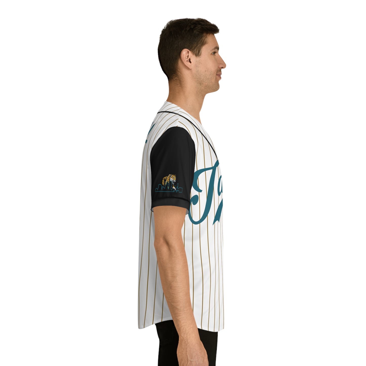 The Jaguars White Baseball Jersey