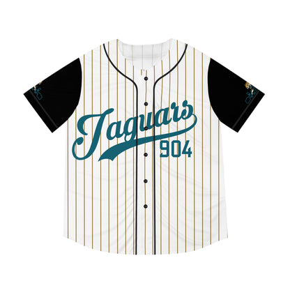 The Jaguars White Baseball Jersey