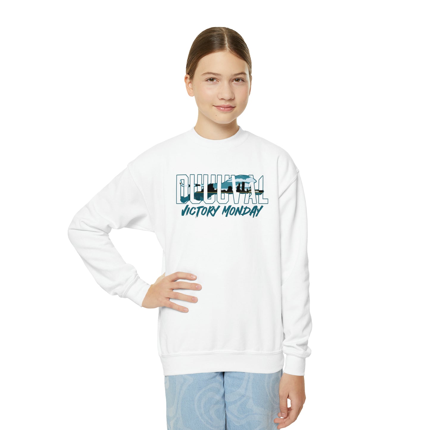 Kid's Crewneck Victory Monday Sweatshirt