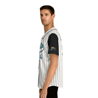 The Jaguars White Baseball Jersey