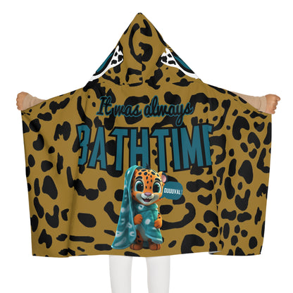 The Jaguar Kids Hooded Towel