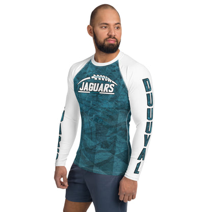 Jags Teal/White Slim-fit Sunshirt