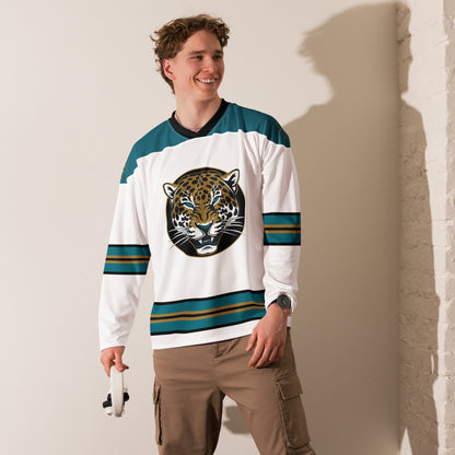 Jaguars Hockey Style Jersey - White