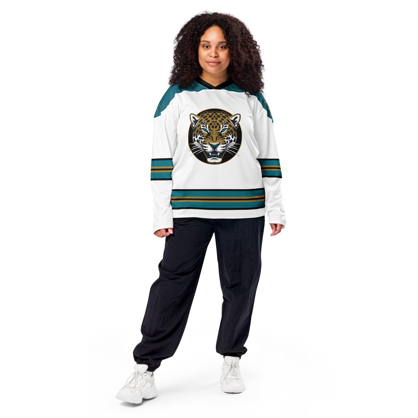 Jaguars Hockey Style Jersey - White