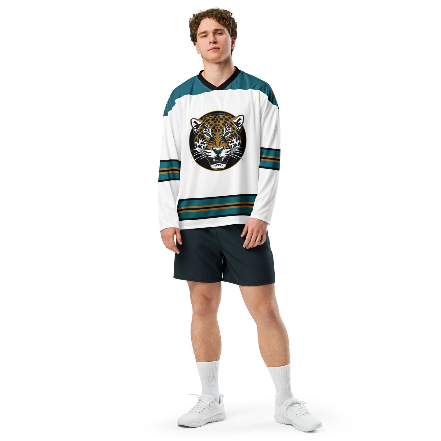 Jaguars Hockey Style Jersey - White