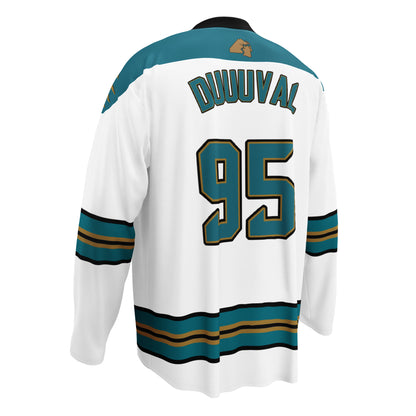 Jaguars Hockey Style Jersey - White